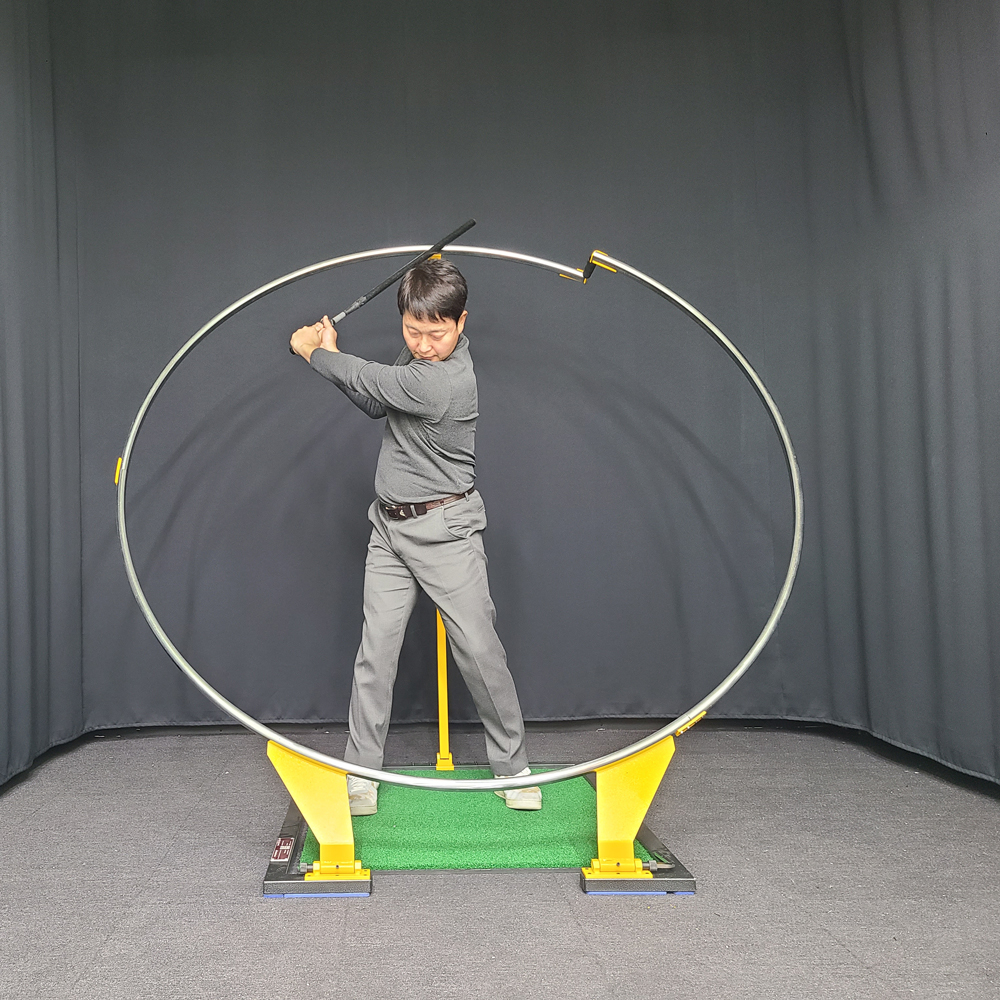 【스윙플레인1.9】골프궤도연습기 (드라이버스윙+아이언스윙)「원천기술제조사」 ★무료배송