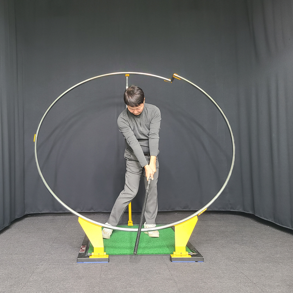 【스윙플레인1.9】골프궤도연습기 (드라이버스윙+아이언스윙)「원천기술제조사」 ★무료배송