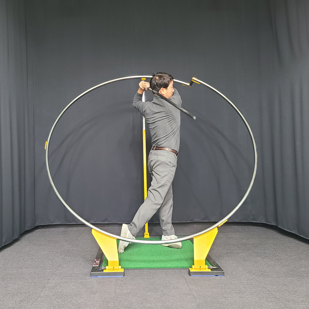 【스윙플레인1.9】골프궤도연습기 (드라이버스윙+아이언스윙)「원천기술제조사」 ★무료배송